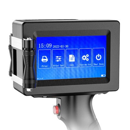 UPRINTJET Handheld Inkjet Printer with Touch Screen and